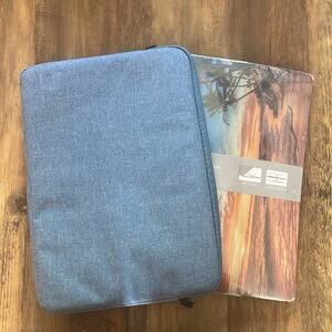 MacBook Air 13” 2010-2017 blue soft case with hardshell